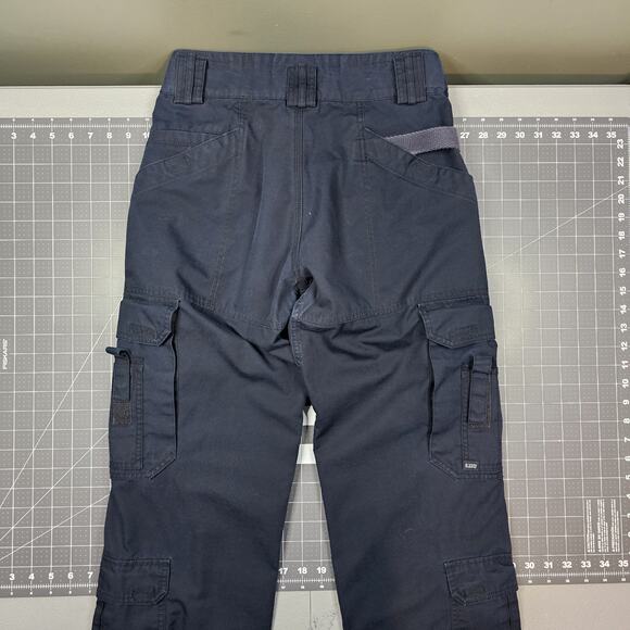511 Tactical EMS Pants Womens 8 Long 29x33 Navy Blue Paramedic Firefighter EMT - Picture 9 of 15